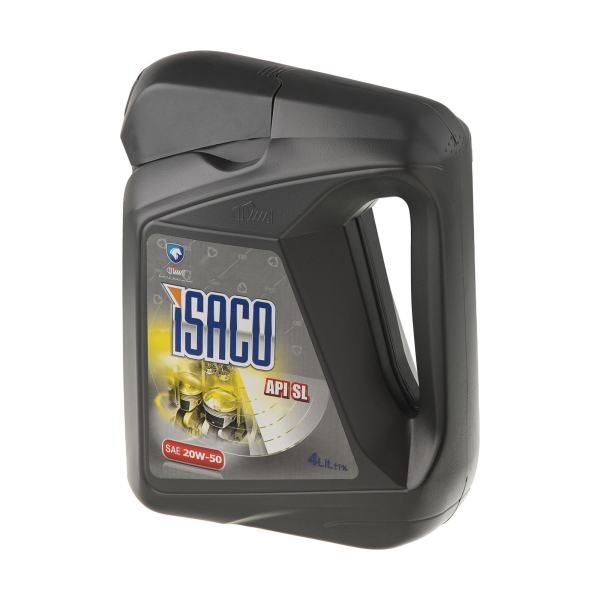روغن موتور : API : SL-20W50-4 Litres  ایساکو