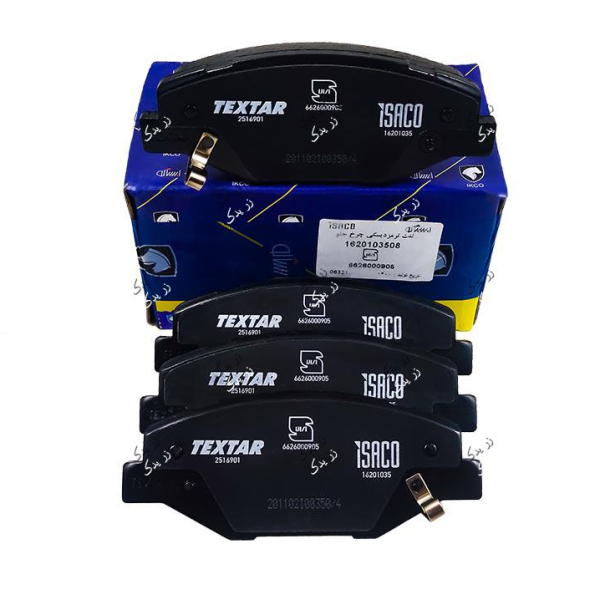 لنت ترمزدیسکی چرخ جلو(دست 4 عددی ) تکستار TEXTAR EF7 سمند ملی دنا ایساکو